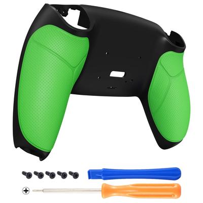 Επανασχεδιασμένο Performance Black Rubber Grip Back Shell Συμβατό με τον ελεγκτή eXtremerate RISE Remap Kit και την πλακέτα RISE Remap Δεν περιλαμβάνεται