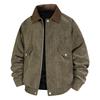 American retro men's leather jacket tooling locomotive pu old money loose wind street tough casual versatile leather jacket men