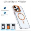 Luxury Magsafe Magnetic Wirelesss Charge Case for IPhone 16 15 14 Plus 13 12 11 Pro Max 16e Camera Protector Holder Clear Cover