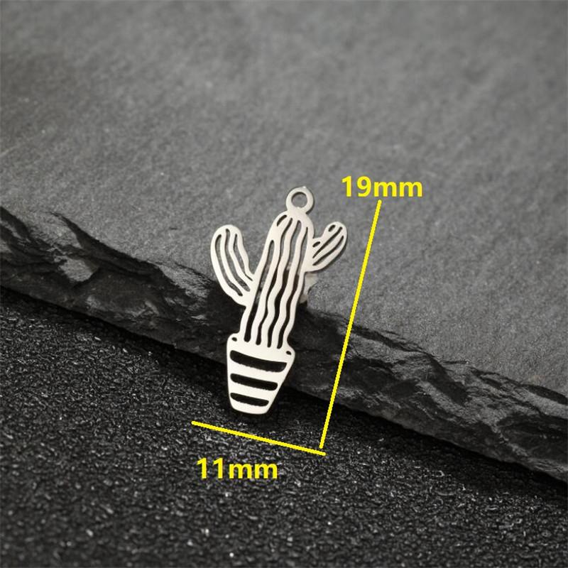 

5pc/lot Stainless Steel Charms for Jewelry Making Christmas Tree Snowflake Pendant Mini Charm Bracelet Necklace DIY Accessories Silver