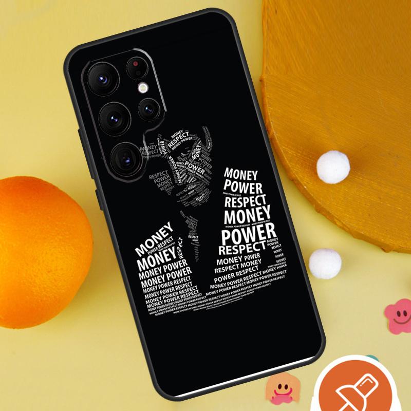 Scarface Tony Montana Phone Case For Samsung Galaxy S25 Ultra S24 S23 S22 Ultra S9 S10 S20 Plus S21 FE Funda Cover