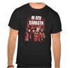 Black-SABBATH ROCK BAND ROCK MUSIC LEGENDS Black T-shirt -892