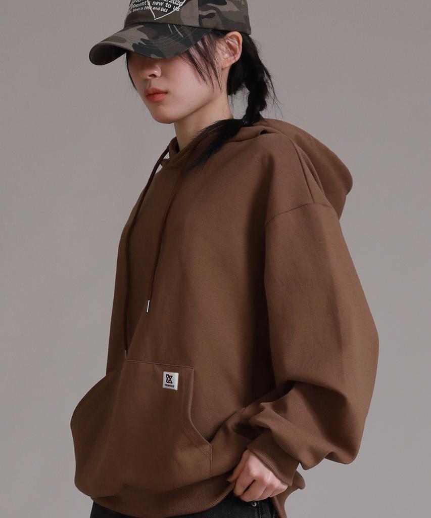 Essential Brown Tone Sweat Over Hoodie 3 Colors