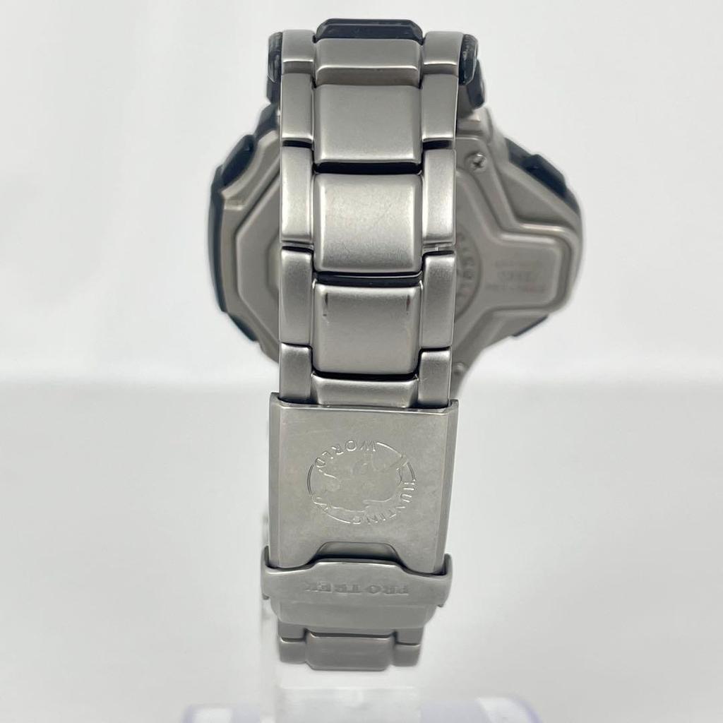 Used CASIO [Good operation] Pro Trek Hunting World PRT-1400 (40