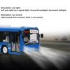 Blue Remote Control Bus 2.4GHz Electric with Simulation Sound Light 1:20 Scale RC Car Model Toy