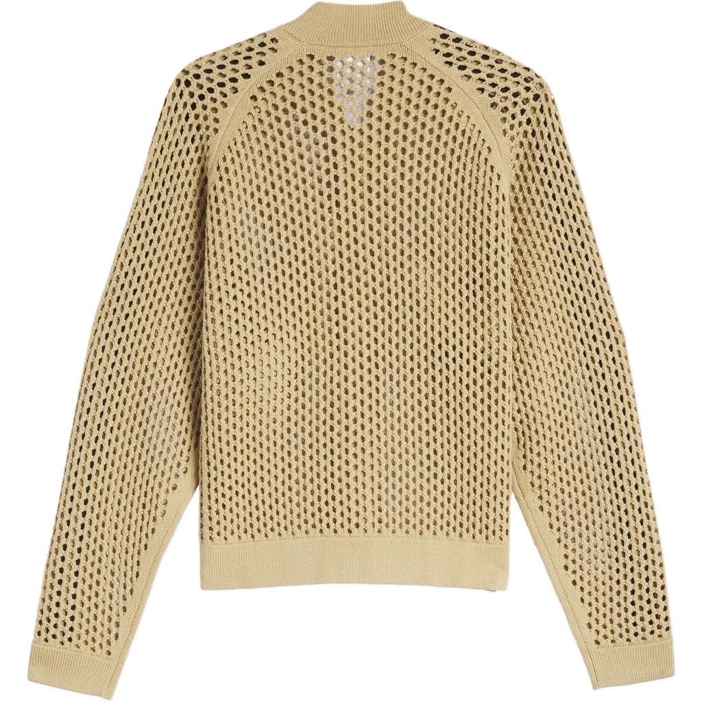 adidas x CLOT FW24 Crochet Track Jacket Asia Sizing 'Beige Tone' Men's JF4270