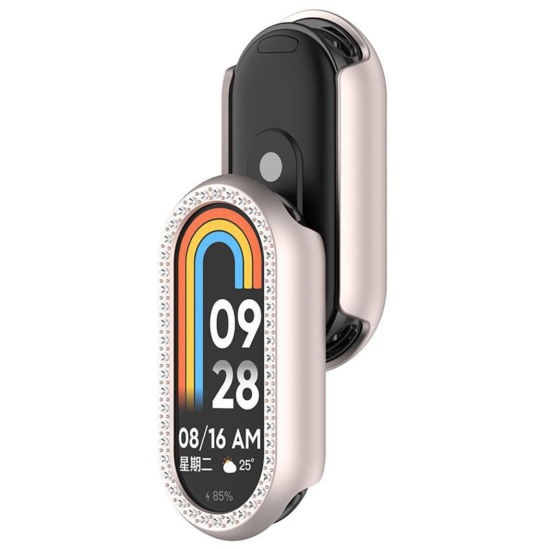 Diamond Protective Case pro Xiaomi Mi Band 8 Cover Protector PC Shell pro MiBand 8 Case Shell Módní doplňky