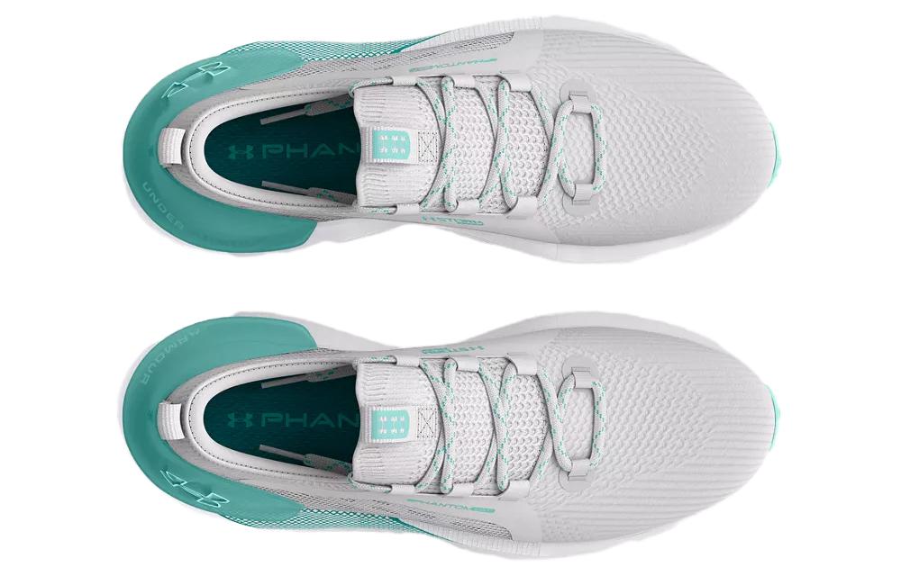 Under Armour Wmns HOVR Phantom Golf 'Distant Grey Radial Turquoise'