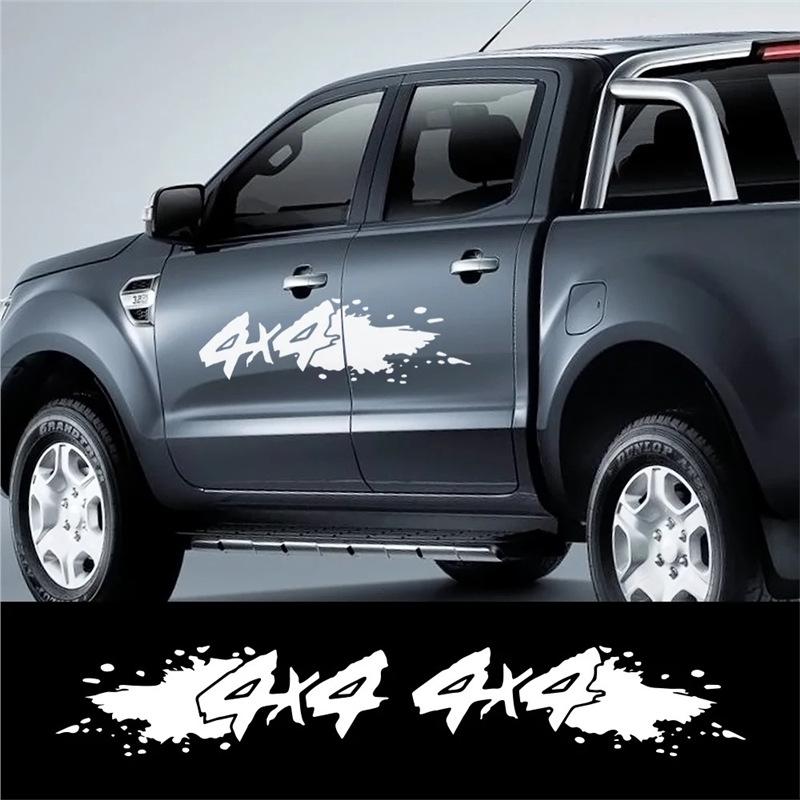 Ford, Isuzu, Nissan, Toyota 4x4 Off-road Trunk Sticker Decal