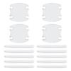 FamGift 14 Pcs Car Door Handle Protector Parts Anti-Scratch Transparent Material Anti-Slip Easy Installation Fits Most Vehicles (Clear)