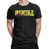 2025 Men Women Graphic Printing INVINCIBLE Blood Stained Logo   Tee T Shirt Pure Cotton  T-shirts Clothing