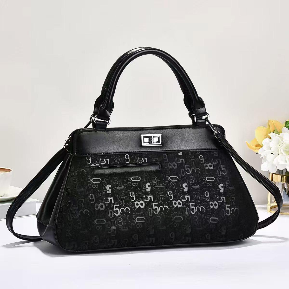 

PU Leather Top Handle Satchel for Women Shoulder Tote Bags Casual Purses and Handbags Women’s Shopping Shoulder Bags Messenger Tote Bag Crossbody Bag one size чёрный