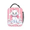 Maries Cat Insulated Lunch Bags Cooler Bag Reusable,Meal Container Cute Kitten Anime Large Tote Lunch Box Food Bag