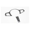 For BMW 3 5 Series G20 G30 X3 X4 G01 G02 2018-24 ABS Carbon Fiber Car Steering Wheel Button Cover Trim Stickers Car Accessories