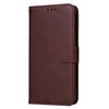 For Samsung Galaxy S23 FE Shockproof Flip Phone Shell PU Leather Wallet Phone Case Stand Calf Texture Cover
