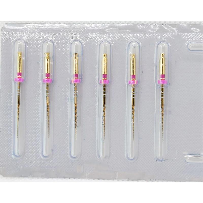 30 KS Zubní Pro- Zlaté Kónické Super Soubory Univerzální Pro Použití v Motoru Rotační Soubory Flexibilní Endodontické Materiály pro Kořenové Kanálky Použití v Zubním Lékařství