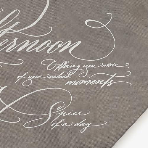 [Afternoon Tea Living] AfternoonTea LIVING Eco Bag/Shopping Bag HP85 Logo Shopping Wrap Bag/Veronica Halim Gray