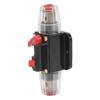 Circuit Breaker Audio Fuse Inline Holder Manual Reset 12V‑48V for Car Audio Sound Amplifier RV Home Marine Boat Truck
