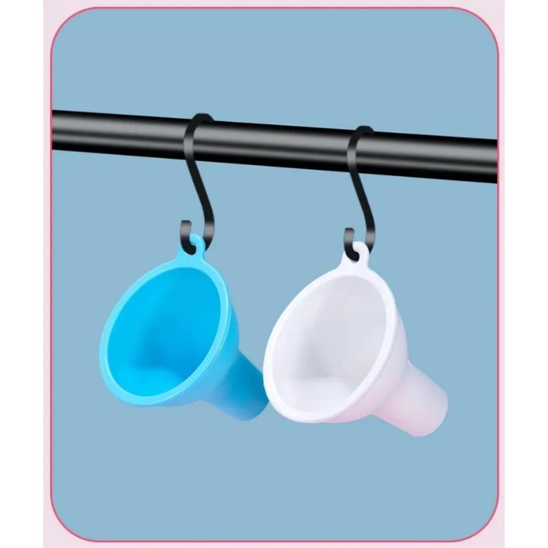 1 adet Silikon Huni Geniş Ağızlı ve Büyük Çaplı Huni Yağ Süt Tozu Fasulye Dökme Hunisi Mutfak Aleti