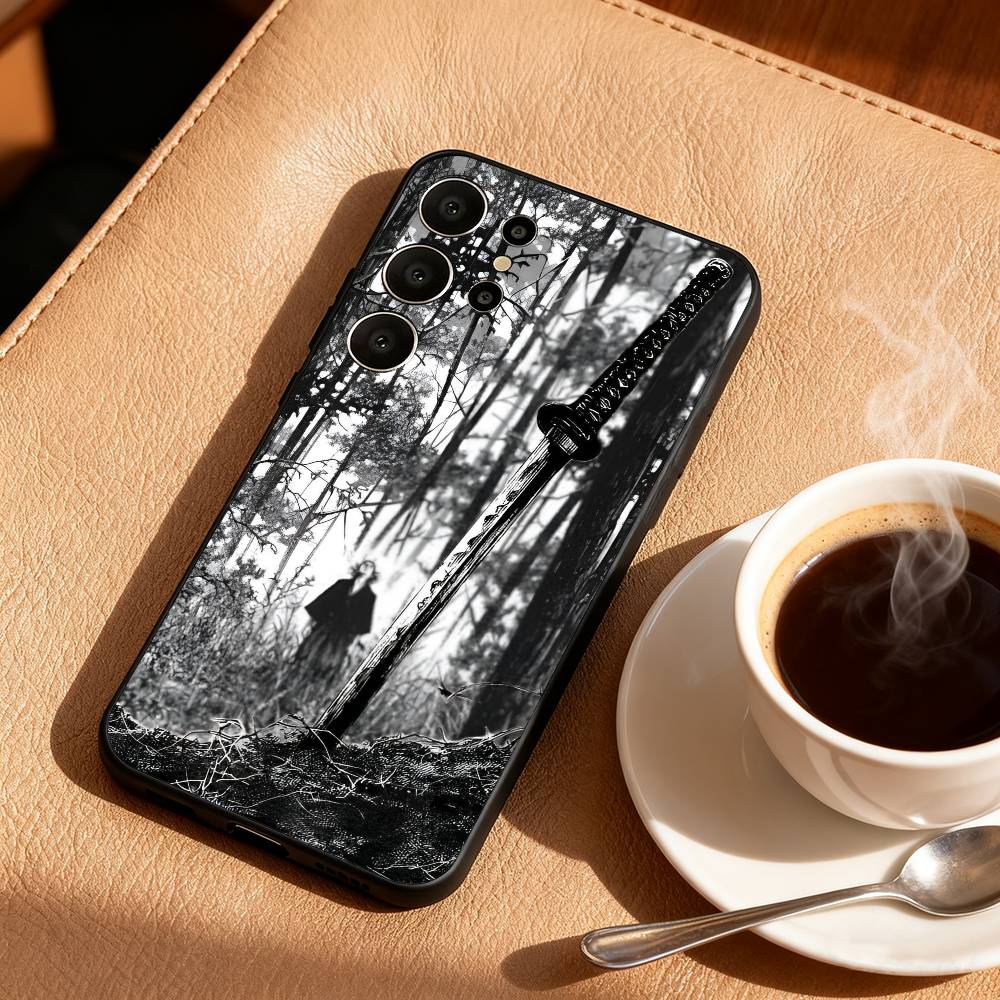 Vagabond M-Miyamoto M-Musashi  Phone Case For Samsung S25,24,23,22,30,21,10,9,Ultra,Plus,Lite,FE Black Soft Case