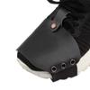 Motorcycle Riding Shoe Boot Protector, Abrasion Resistant Pad Guard Gear Shift Pad Riding Shoe Cover PU Material (Black)