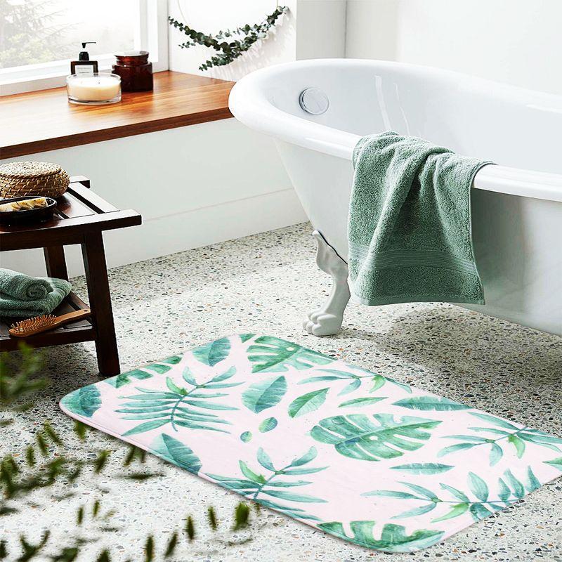 

Водопоглинаючий фланелевий килимок для ванної кімнати, міцний та легкий у догляді, протиковзкий килимок для туалету, аксесуар для декору дому 40X60CM (1.3X2FT