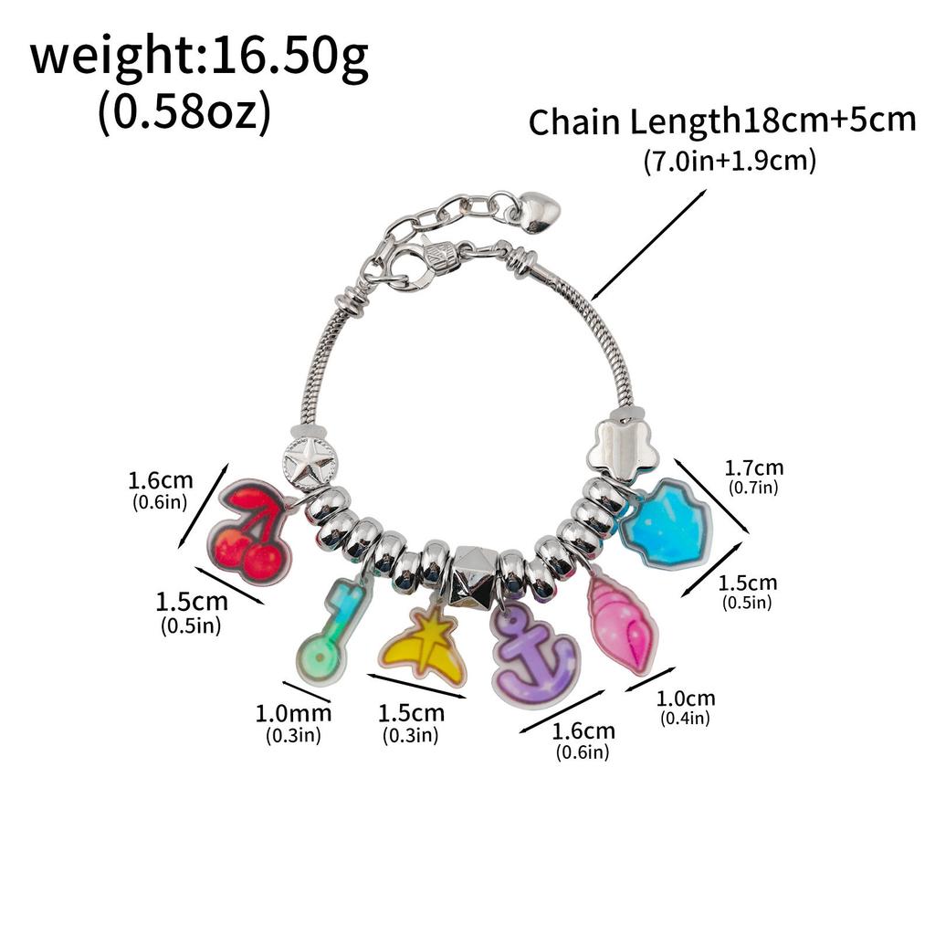 Witch Hunter Bracelet, Rumi Siyin Sword Cartoon Star Love Beaded Diy Bracelet Kpop Element Peripheral