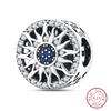 Fit 925 Silver Charms Beads Mysterious Devil's Eye Fatima's Hand Pendant Charms For Women Fine DIY Jewelry