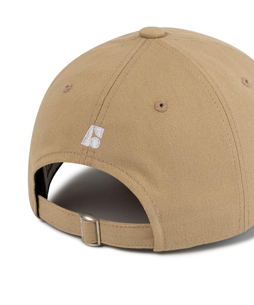 ONRIDPROJECT Applique Twill Logo Ball Cap - Beige