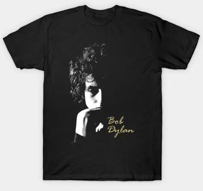 Bob Dylan  Adult Small-3XL XXXL Black Fan Art Unisex T-Shirt