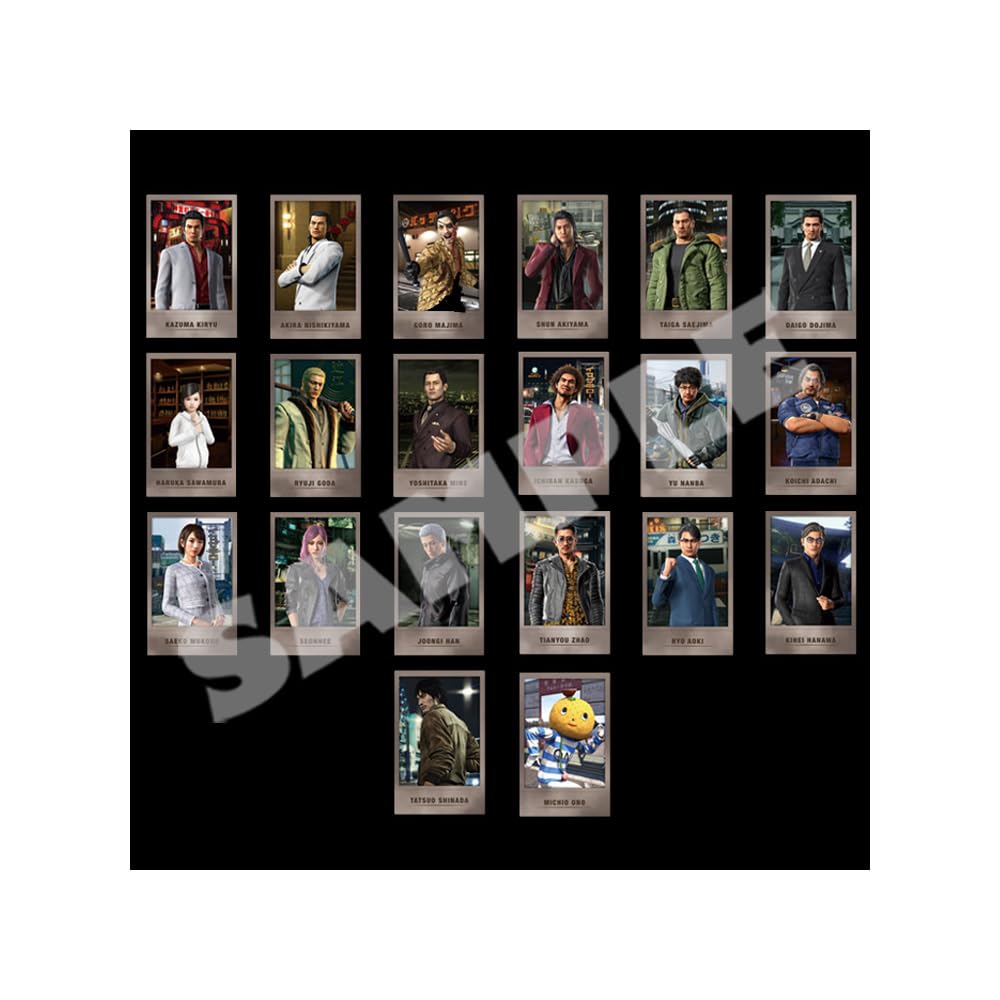 Shot Image Card Collection Premium Select Types "Yakuza" (20 + Rare) [BOX]