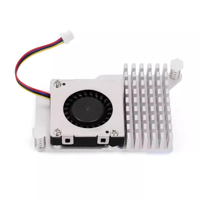 Raspberry Pi 5 Official Case with Cooling Fan for RPI 5 Official Aluminum Box Shell Enclosure Fuel Injectors 6
