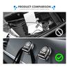 4pcs Car Air Vent Hook Paste Self Adhesive Storage Holder Hooks For BMW M Sport M2 M3 M4 M5 M6 E46 E90 E60 F10 F20 E87 X3 X6