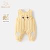 Banxidi Baby Winter Fleece-Lined Jumpsuit
