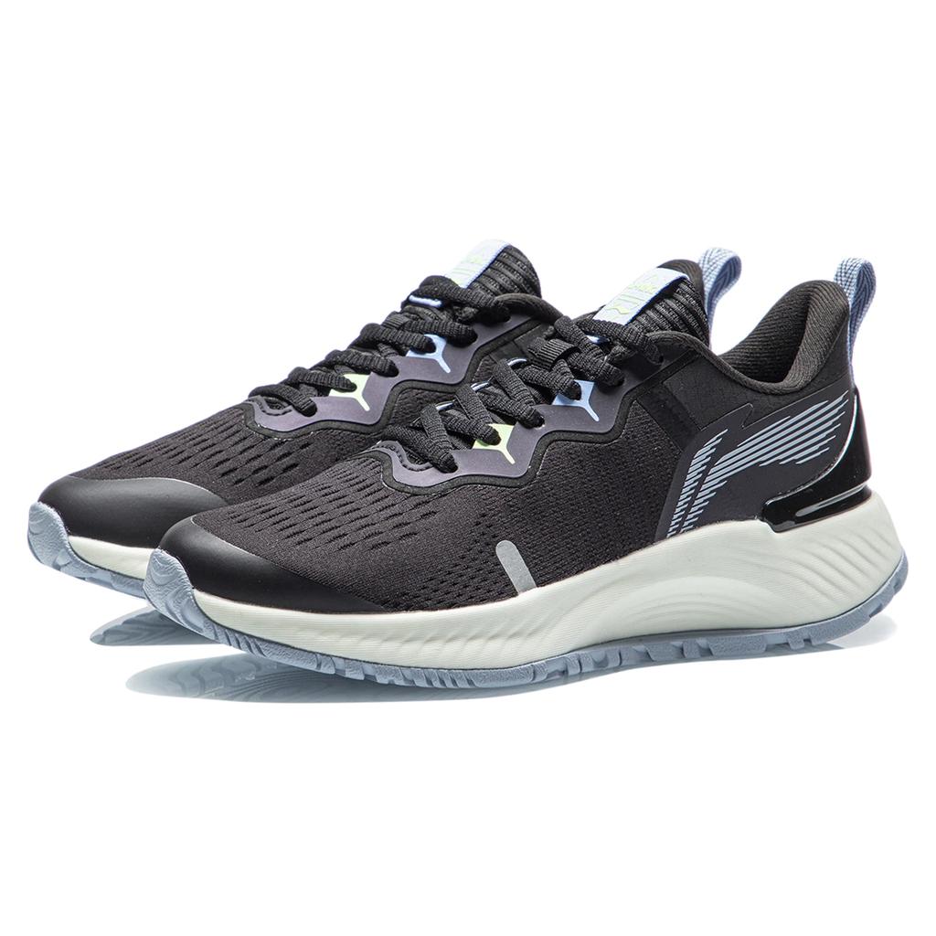 New LINING Shadow Essential 'Black White Blue' Women's ARHR108-3