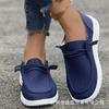 Large Size Casual Single Shoes Women's Flat Bottom Suede Low Top Loafers Women's