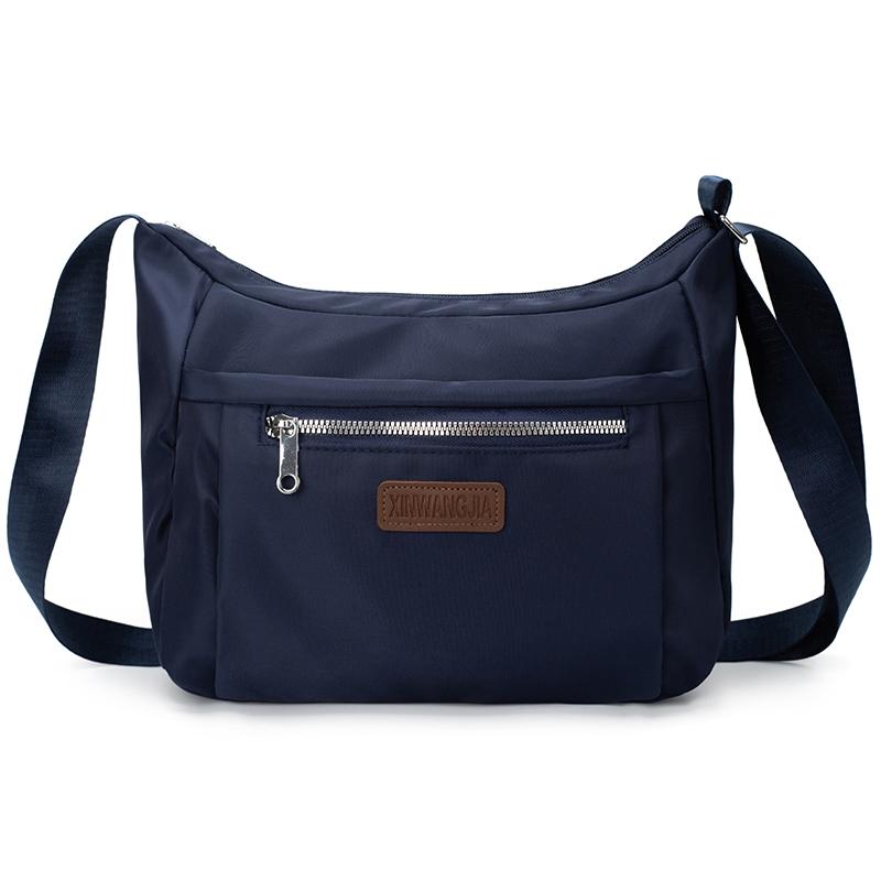 Wasserabweisende Nylon-Tasche Umhängetasche Große Kapazität Pendlertasche Damen-Umhängetasche