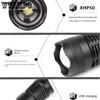 Strong Flashlight Led Outdoor Searchlight Power Display Usb Rechargeable Strong Torch Portable Mini Light