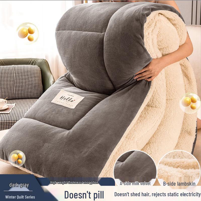 Boyiduo Super Warm Lamb Velvet Winter Quilt