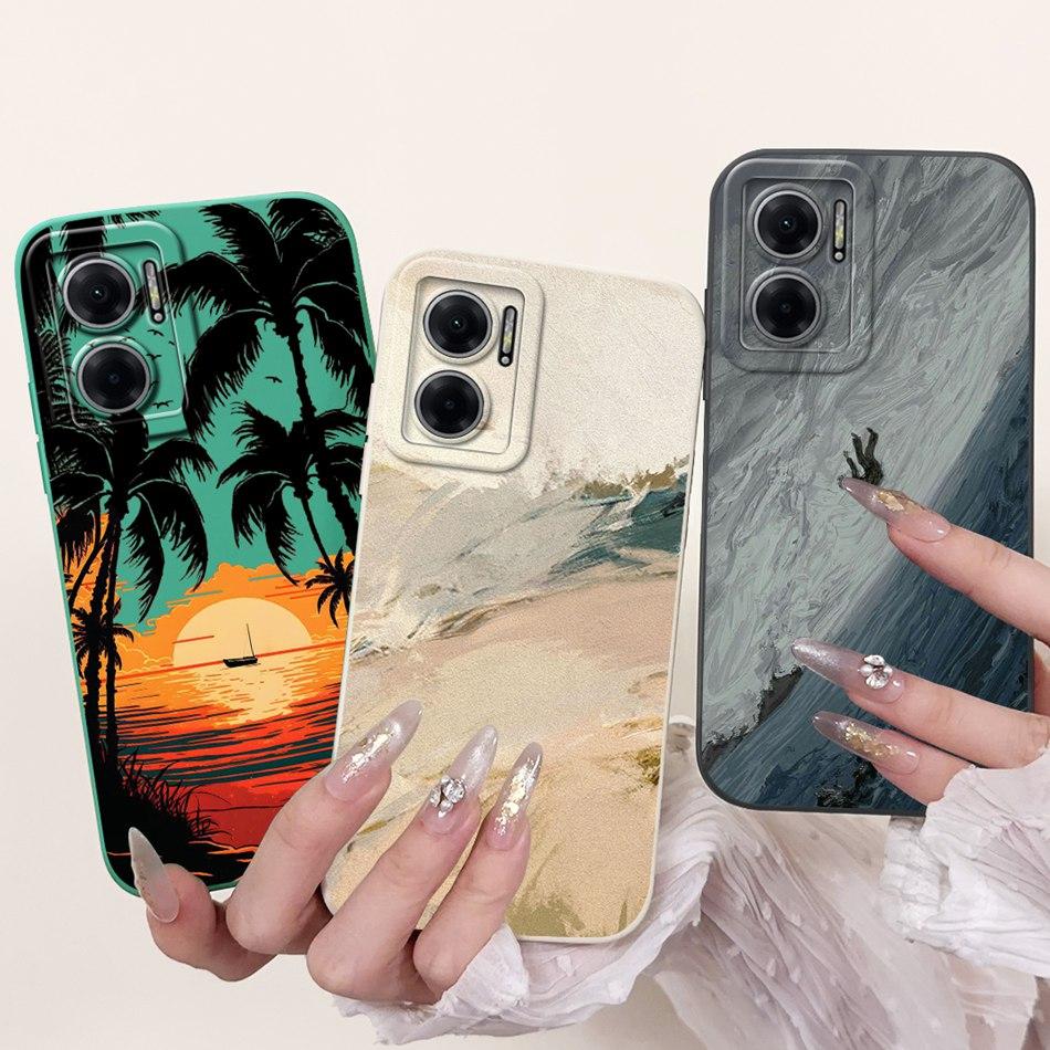 For Xiaomi Redmi 10 5G Fashion Cool Printed Phone Case For Redmi Note 11E Redmi10 5G Soft Silicone Shockproof Cases