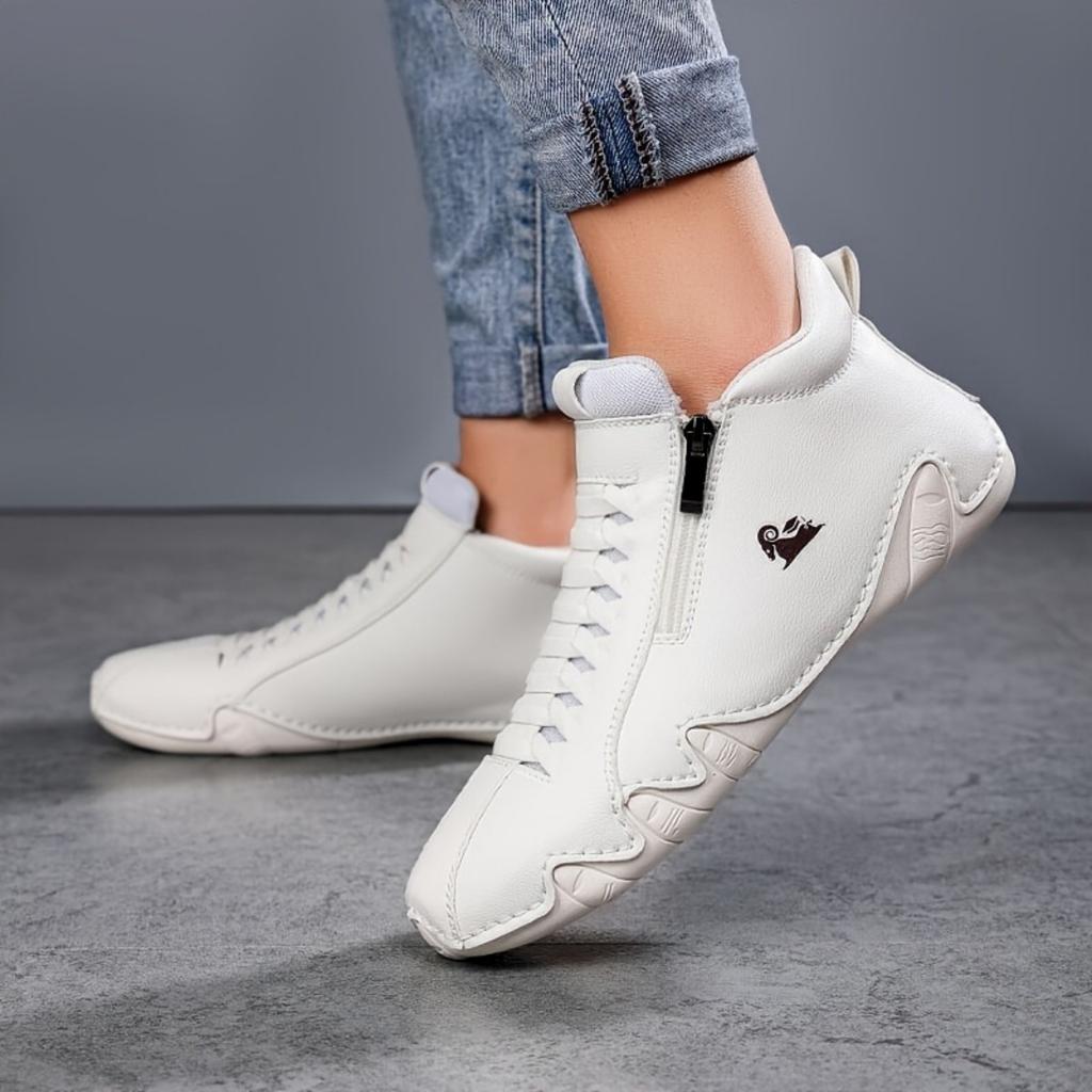 Men's and Women's Handmade Stitched Women's Shoes with Cow Tendon Soft Sole, Autumn and Winter Flat Sole, Single Shoes, Casual Shoes