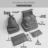 6-8 Piece Travel Storage and Organizer Bag Set for Clothes and Underwear
