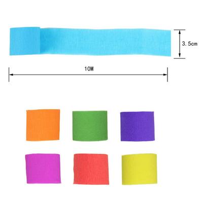 Scrapbooking Wrapping Children Decoration Ceremony Handmade Crepe Paper Streamer Roll Craft Crinkled Papers