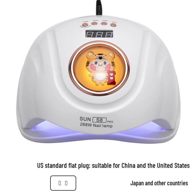 

High Power Space UV Cartoon Nail Lamp: Fast Drying LED Phototherapy Dryer