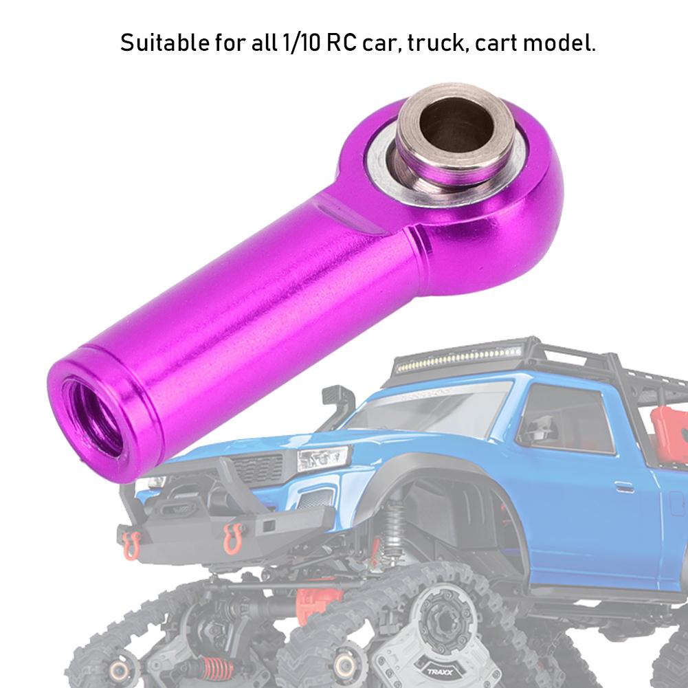 10Pcs Aluminium Alloy M4 and Negative Thrd Tie Push Link Rod Joint For 1/10 Model RC Car
