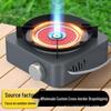 Dual-Core Portable Infrared Gas Stove for Outdoor Camping and Tea Brewing