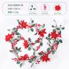 Christmas Rattan European And American Home Decoration Arrangement Artificial Fake Leaves Simulation Christmas Decoration Rattan