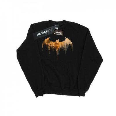 Mens Batman Arkham Knight Halloween Moon Logo Fill Sweatshirt