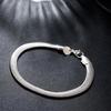 New Fine   Copper plated 18K gold 6MM soft snake bone Chain Bracelets for Women men Fashion Party Gifts noble Jewelry