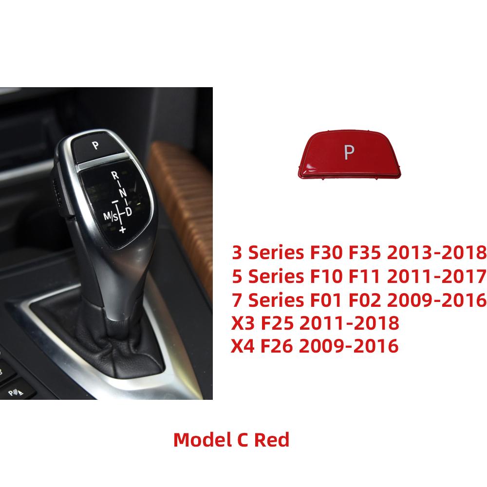 

Car Gear Shifter Knob P Parking Button Fit for BMW 1 3 5 6 7 Series X3 X4 X5 X6 F15 F16 F25 F26 F30 F31 F10 F11 F02 G12 G30 G08